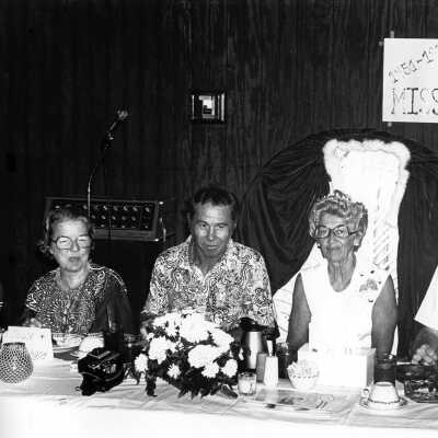 Ed Adair, Kay Wilkinson, Mike Lannon - 1977