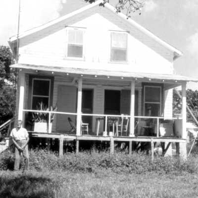 Rodney Albury In Front of House