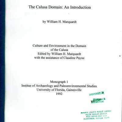 The Calusa Domain: An Introduction