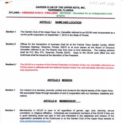 GCUK Bylaws