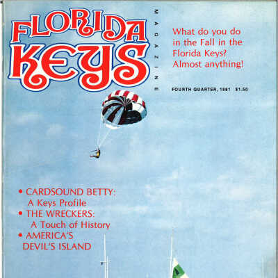 Florida Keys Magazine, Fourth Quarter, 1981