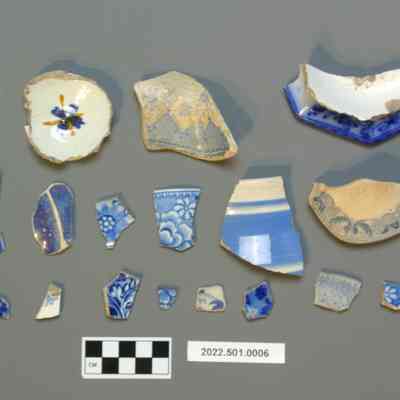 Ceramic Sherds - Blue on White