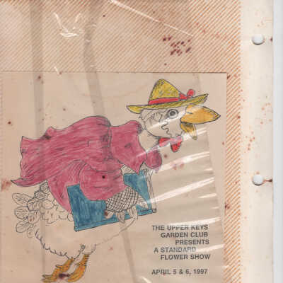 1997 Garden Show Scrapbook pages