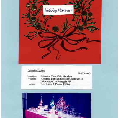 Happy Holidays, Meeting on December 1995