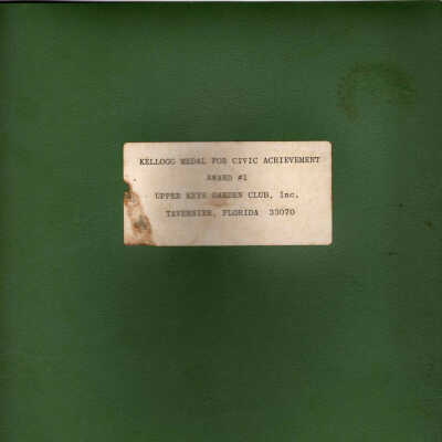 Kellogg Medal for Civic Achievement Award Scrapbook 1980