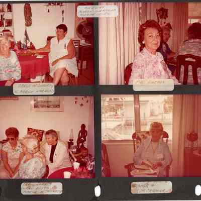 DAR Meeting at Marge Harwood's House, 1984