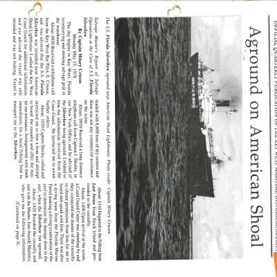 Florida Keys Sea Heritage Journal, Volume 11, Number 3, Spring 2001