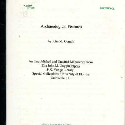 Archaeological Features