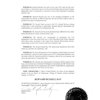 Bernard Russell Day