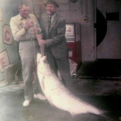 Calvin with Major General Ken MacNaughton