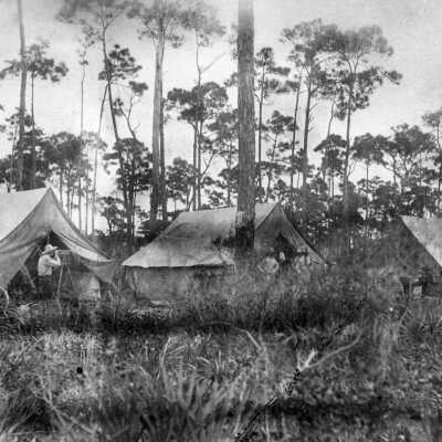 FEC Camp Railroad Cape Sable Survey Party