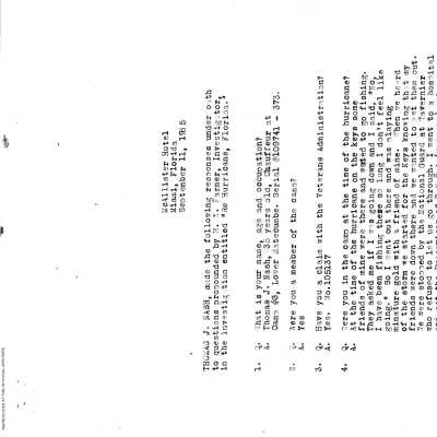 Thomas J. Nash Testimony