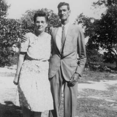 Myrtle and Rodney Albury