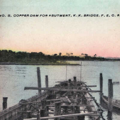 Knight's Key Cofferdam for Abutment