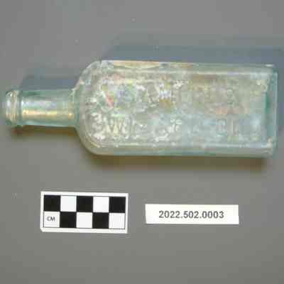 "Hamlin's Wizard Oil" Patent Medicine Bottle