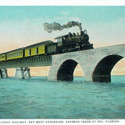 Crossing the Seven Mile Bridge