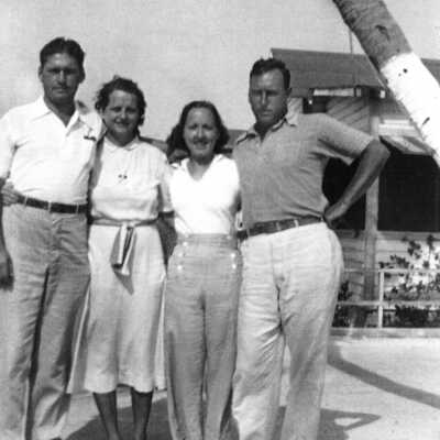 Burton, Adella, Gracey, and Carlton Craig