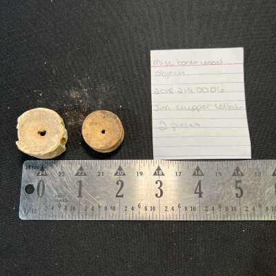 Misc bone and wood objects