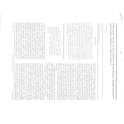 A Preliminary Review and Bibliography of Human Skeletal Remains Curated by the Palm Beach Museum of Natural History by Peter Ferdinando