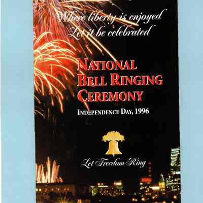 National Bell Ringing Ceremony