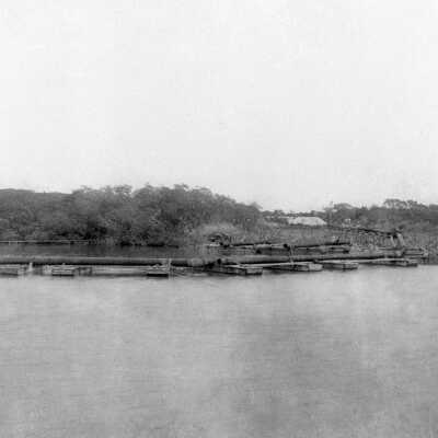 Railroad at Tavernier Creek