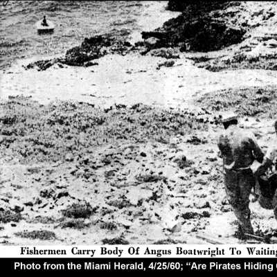 Carrying Body of Angus Boatwright - 4/25/60