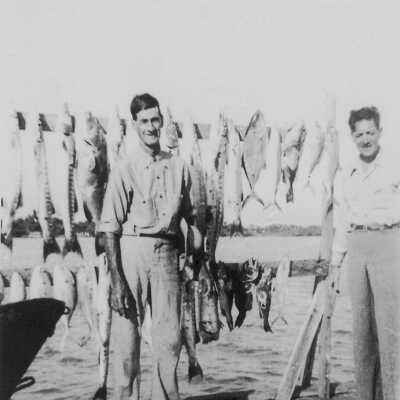 Capt Rodney with fishing client