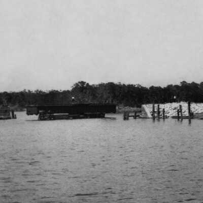 Jewfish Creek Railroad Swing Bridge