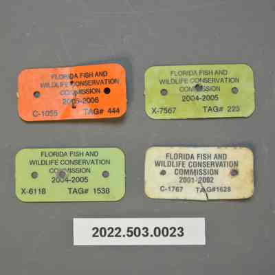 Florida Fish and Wildlife Tags
