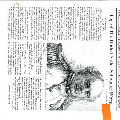 Florida Keys Sea Heritage Journal, Volume 12, Number 1, Fall 2001