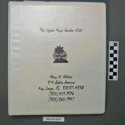 Mary Nelson Binder #1