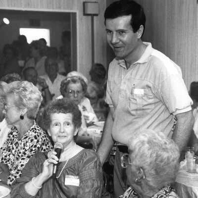 Attendees of "Welcome Survivors" Gathering Sept. 13, 1990