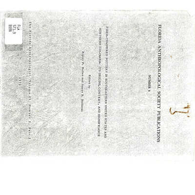 Florida Anthropological Society Publications No. 6