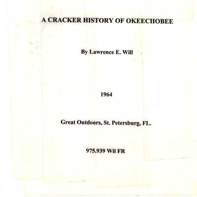 A Cracker History of Okeechobee