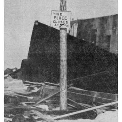 1935 Hurricane Devastation
