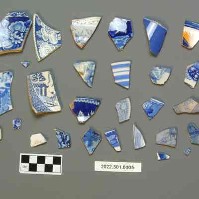 Ceramic Sherds - Blue on White