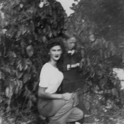 May Rose Albury with Nephew Donald Matlock