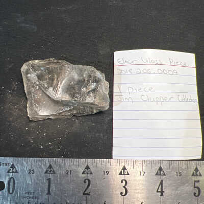 Clear Glass Piece