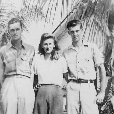 Edward, Marjorie, and William Ray