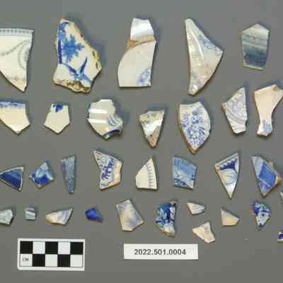 Ceramic Sherds - Blue on White
