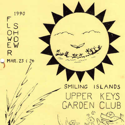 Smiling Islands Flower Show Booklet 1990