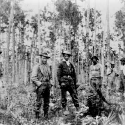 FEC Camp Railroad Cape Sable Survey Party