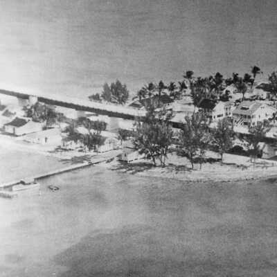 Aerial Photo of Pigeon Key