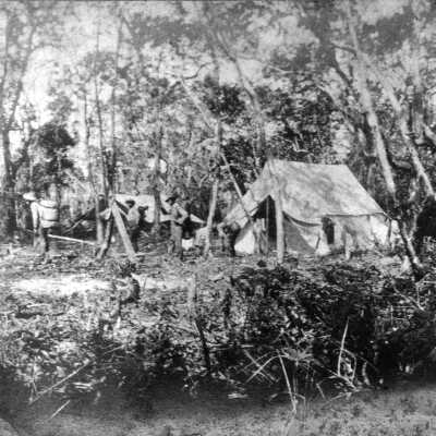 FEC Camp Railroad Cape Sable Survey Party