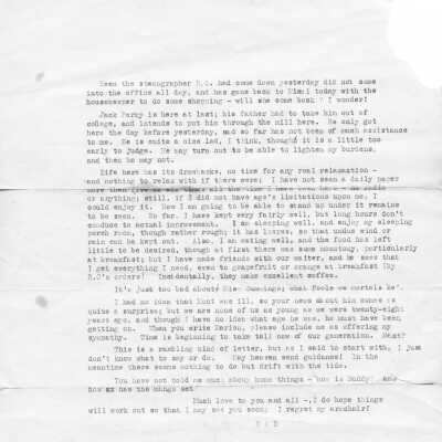 Perky Lodge Letter