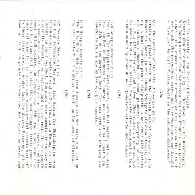 Key West and Florida News Items Catalog
