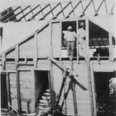 Construction on House - 1935