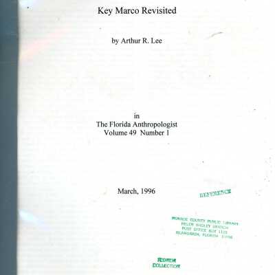 Key Marco Revisited