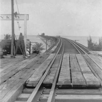 Track Across Pigeon Key