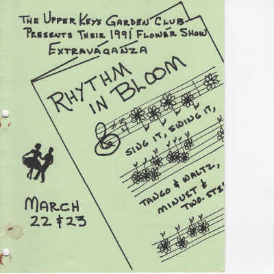 Flower Show Booklet 1991